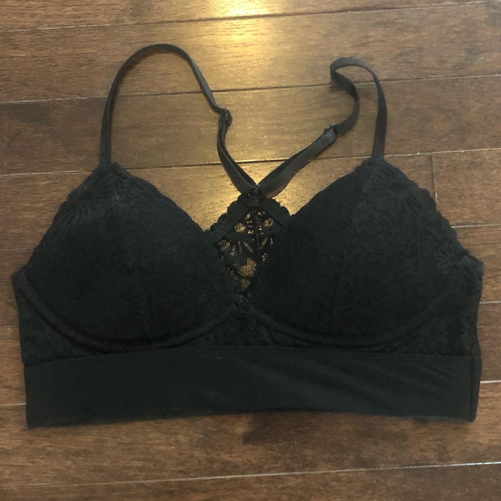 Black bralette